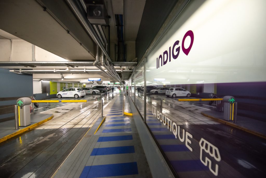Parking INDIGO Lausanne Centre-Flon